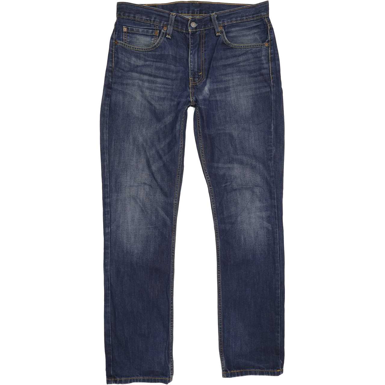 Levi's 511 Men Blue Straight Slim Jeans W34 L32