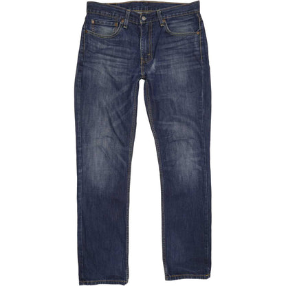 Levi's 511 Men Blue Straight Slim Jeans W34 L32