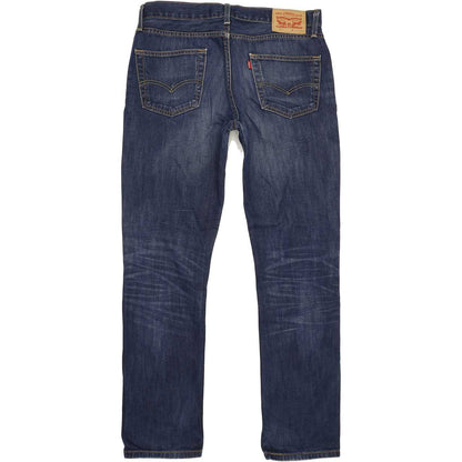 Levi's 511 Men Blue Straight Slim Jeans W34 L32