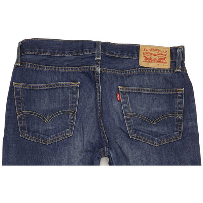 Levi's 511 Men Blue Straight Slim Jeans W34 L32