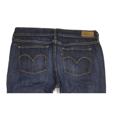 Levi's Slight Curve Women Blue Bootcut Regular Stretch Jeans W31 L32