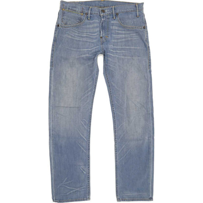 Levi's 504 Men Blue Straight Regular Stretch Jeans W32 L31