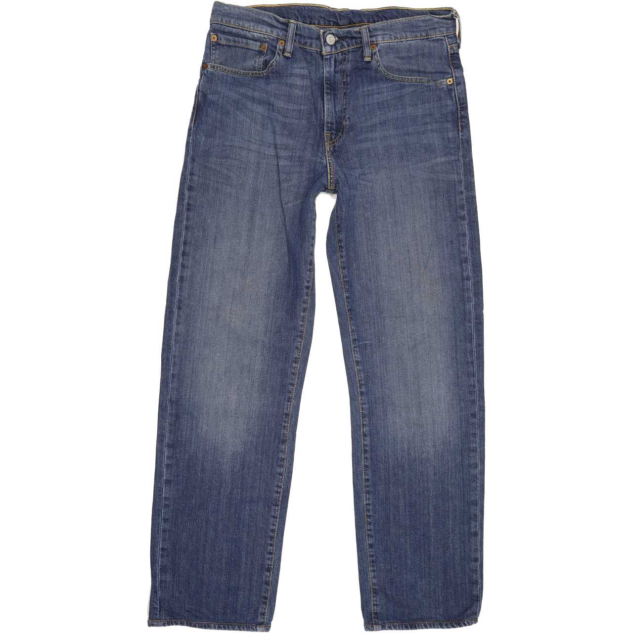 Levi's 751 Men Blue Straight Regular Stretch Jeans W33 L31