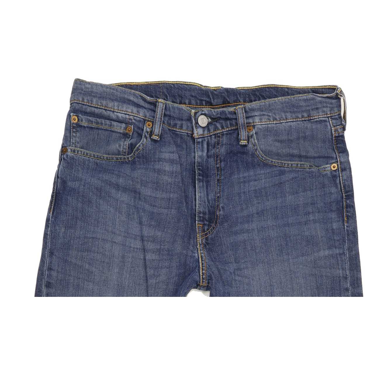 Levi's 751 Men Blue Straight Regular Stretch Jeans W33 L31
