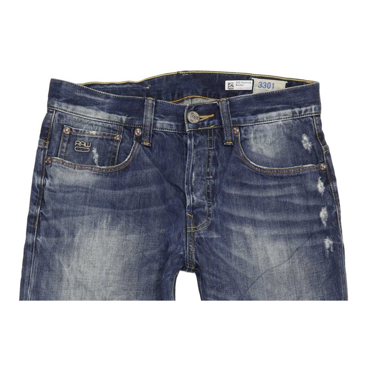 G-Star 3301 Men Blue Straight Regular Jeans W31 L31