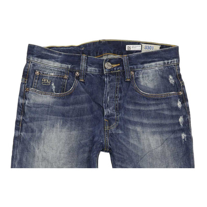 G-Star 3301 Men Blue Straight Regular Jeans W31 L31