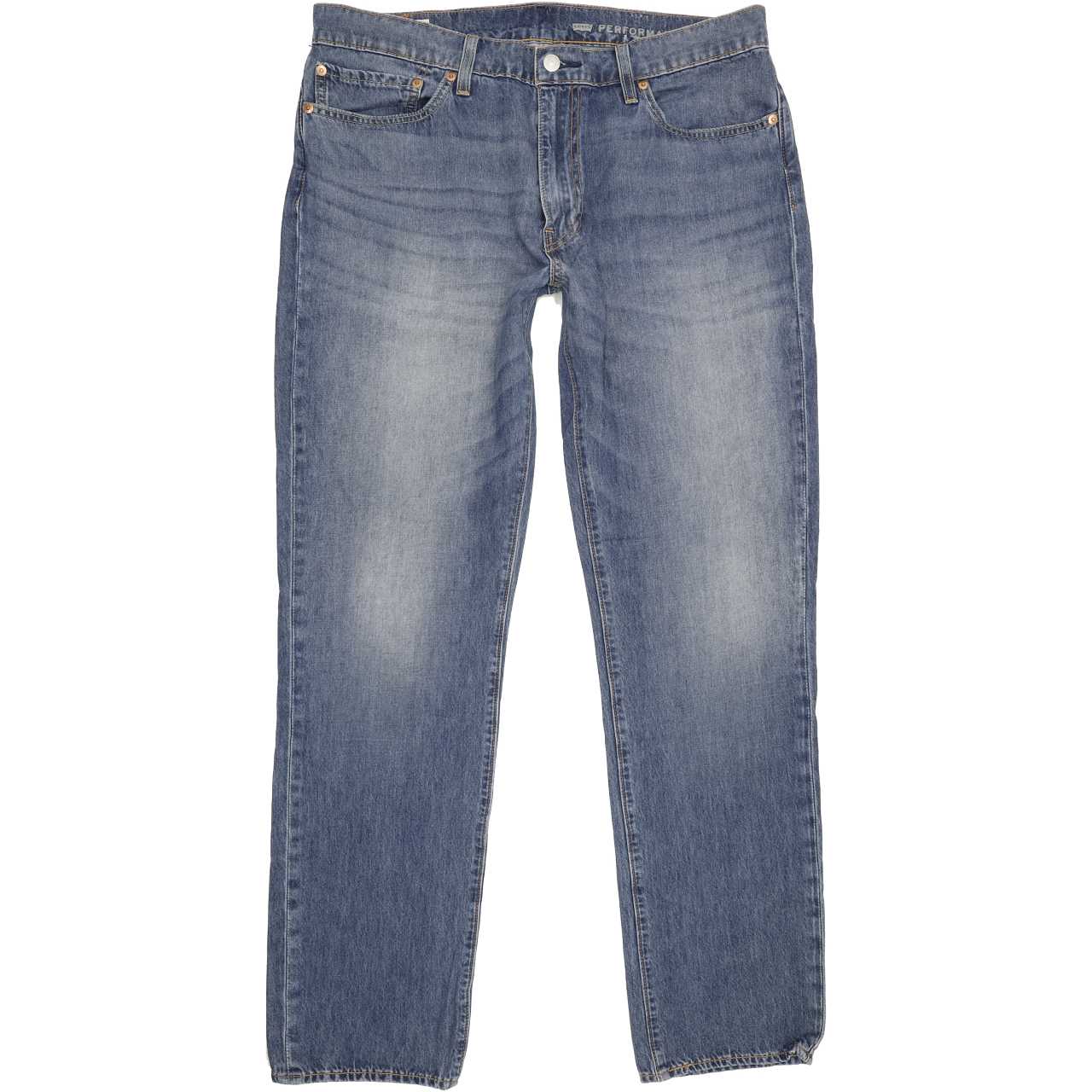 Levi's 511 Men Blue Straight Slim Stretch Jeans W36 L32