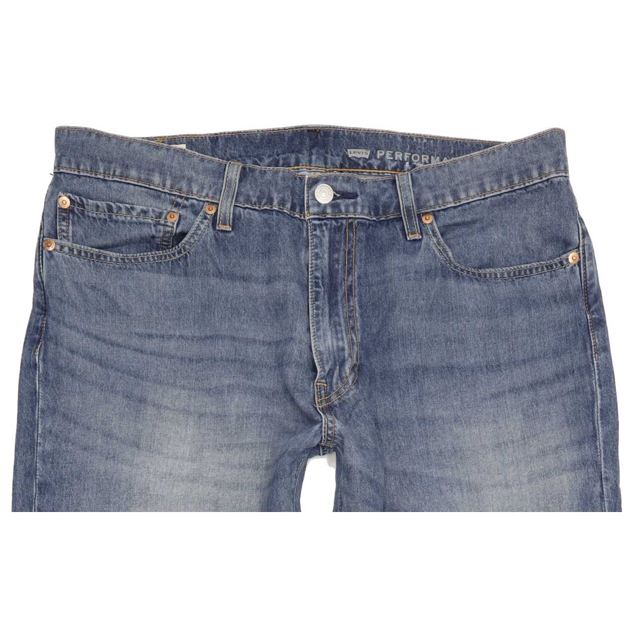 Levi's 511 Men Blue Straight Slim Stretch Jeans W36 L32
