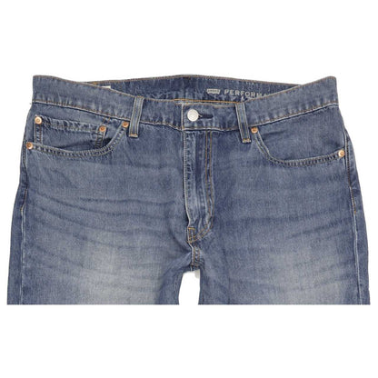 Levi's 511 Men Blue Straight Slim Stretch Jeans W36 L32