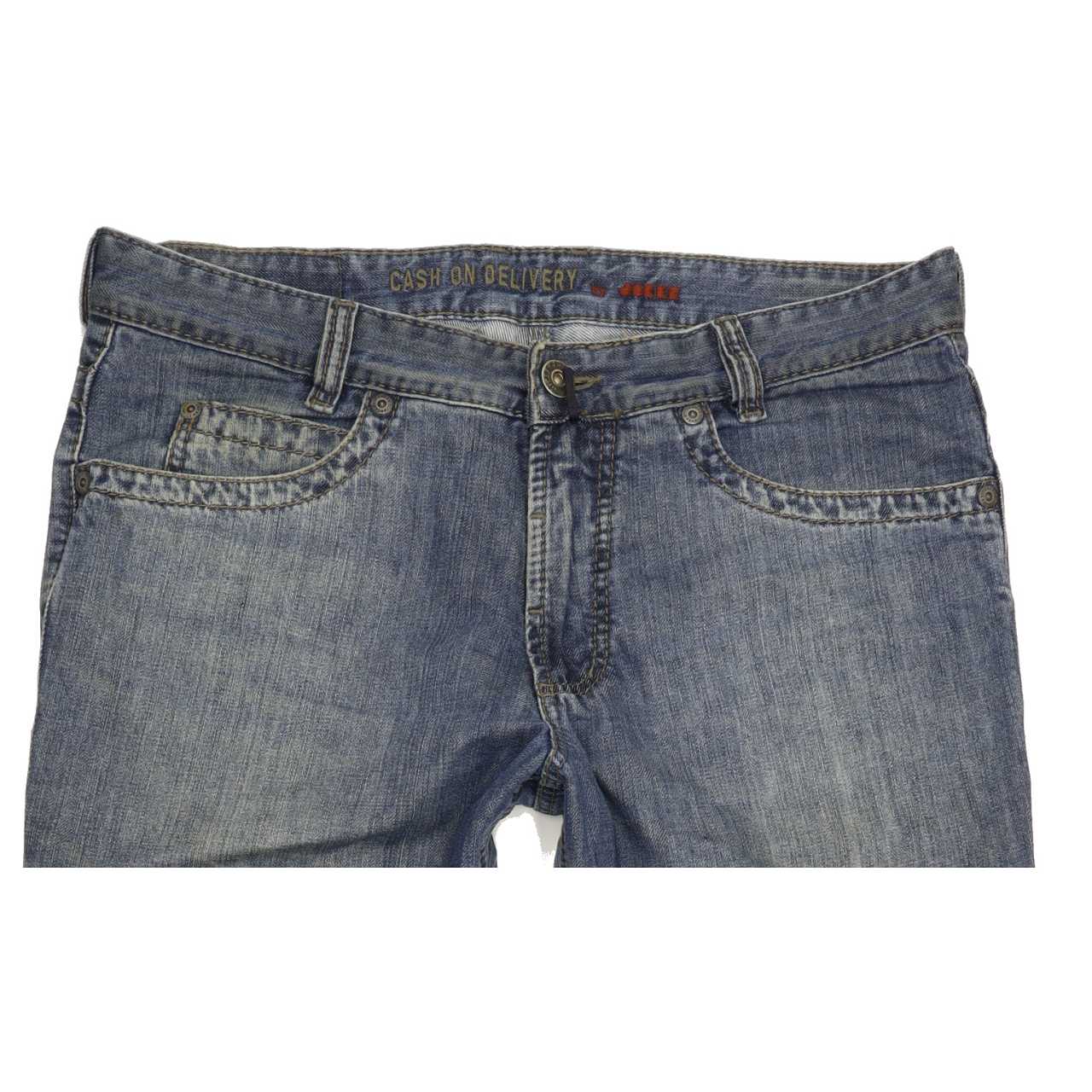 Joker Cash on Delivery Men Blue Straight Regular Jeans W36 L30
