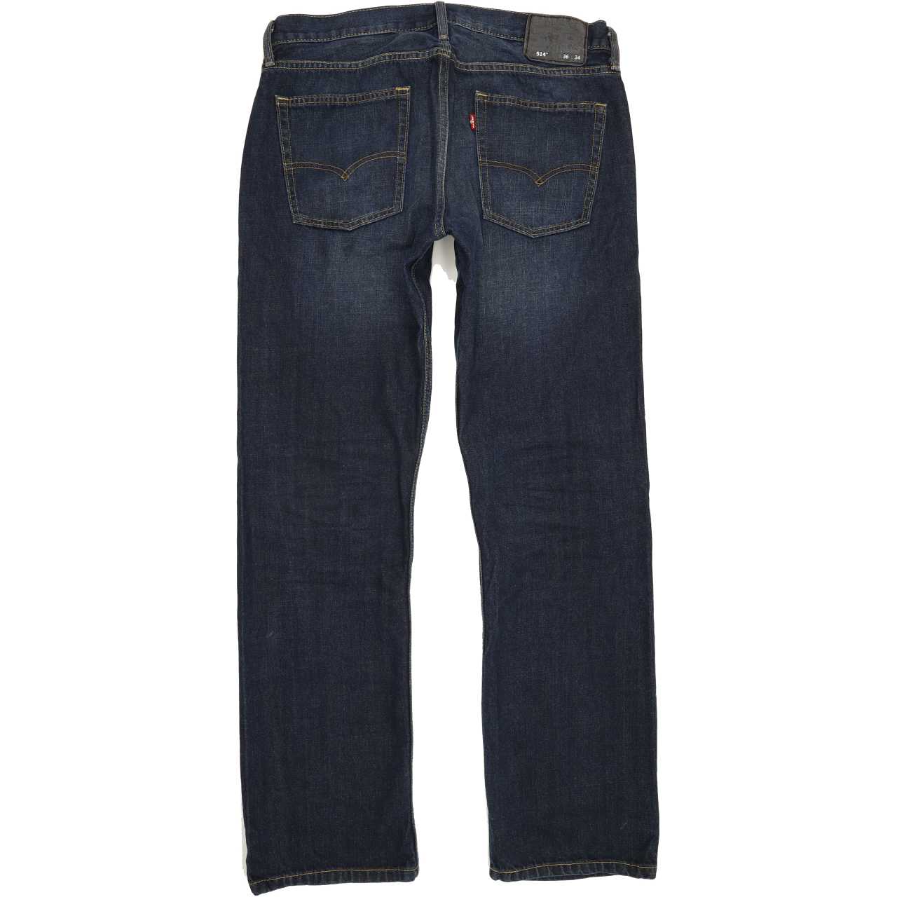 Levi's 514 Men Blue Straight Slim Jeans W36 L33