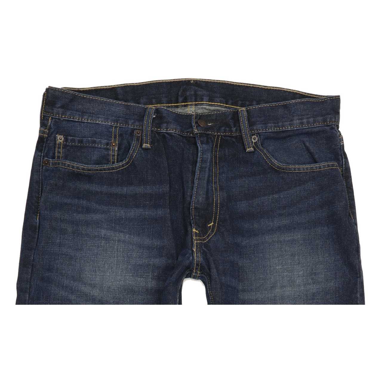 Levi's 514 Men Blue Straight Slim Jeans W36 L33