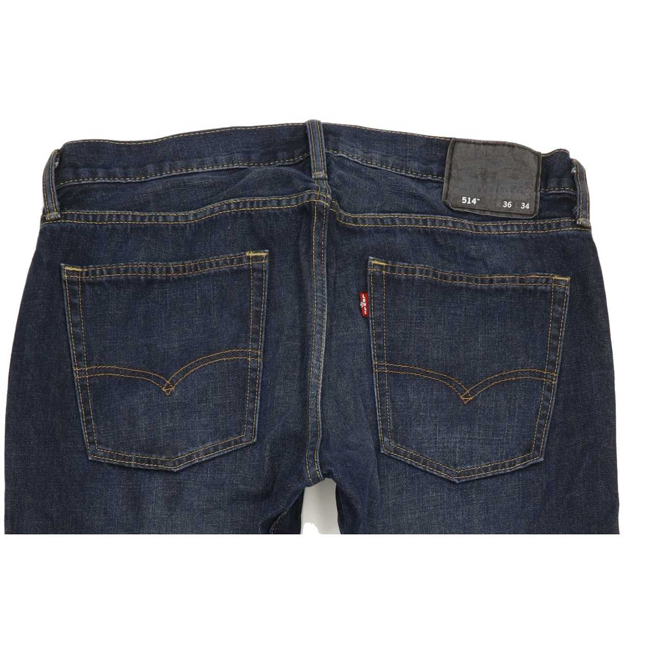 Levi's 514 Men Blue Straight Slim Jeans W36 L33