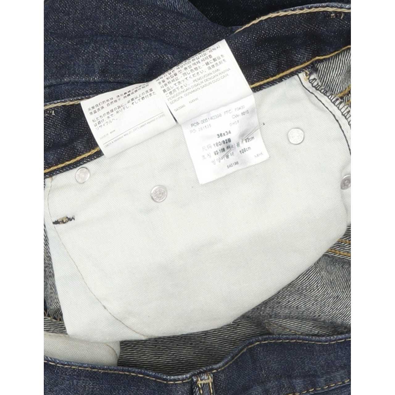 Levi's 514 Men Blue Straight Slim Jeans W36 L33