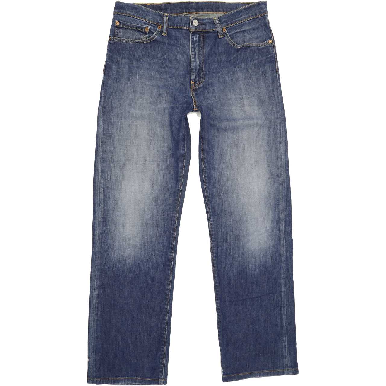 Levi's 751 Men Blue Straight Regular Stretch Jeans W33 L30