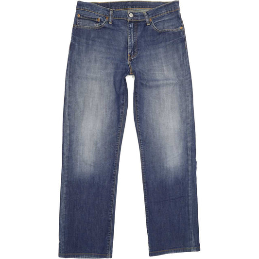 Levi's 751 Men Blue Straight Regular Stretch Jeans W33 L30