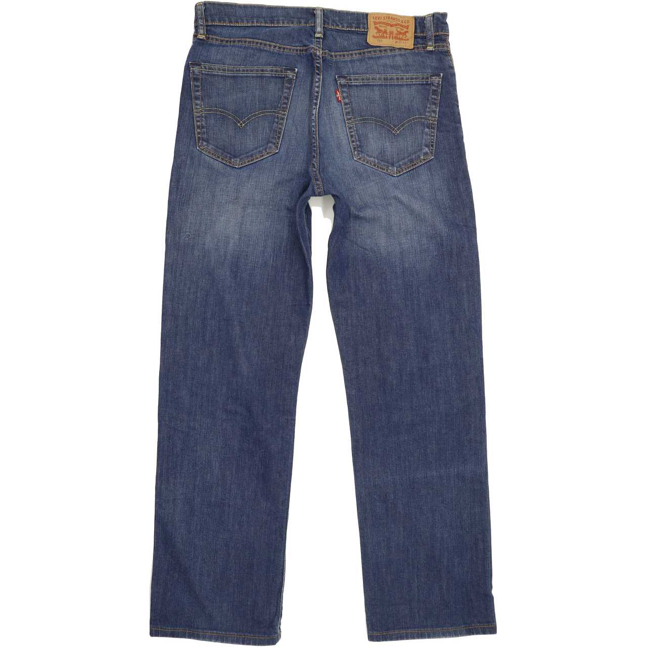 Levi's 751 Men Blue Straight Regular Stretch Jeans W33 L30
