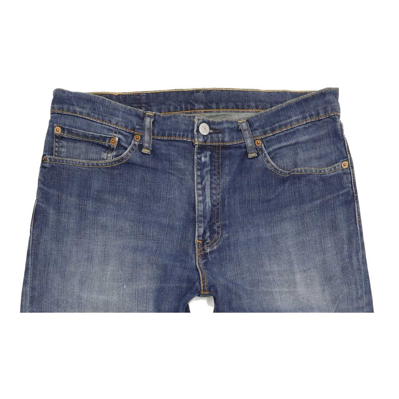 Levi's 751 Men Blue Straight Regular Stretch Jeans W33 L30