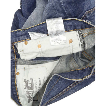 Levi's 751 Men Blue Straight Regular Stretch Jeans W33 L30