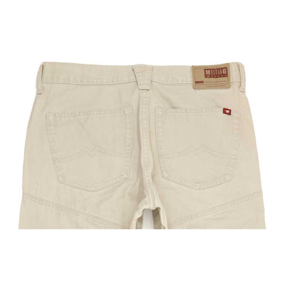 Mustang Men Beige Straight Regular Jeans W32 L31