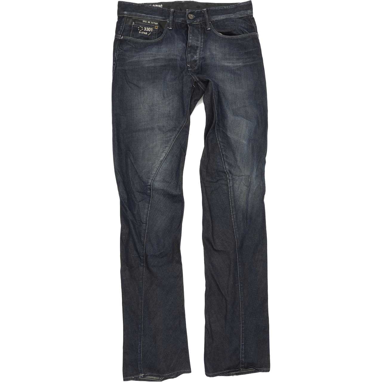 G-Star Hatch  Men Blue Tapered Regular Jeans W32 L36