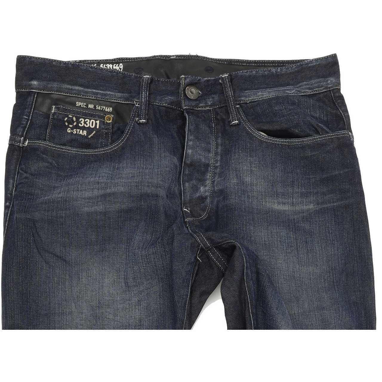 G-Star Hatch  Men Blue Tapered Regular Jeans W32 L36