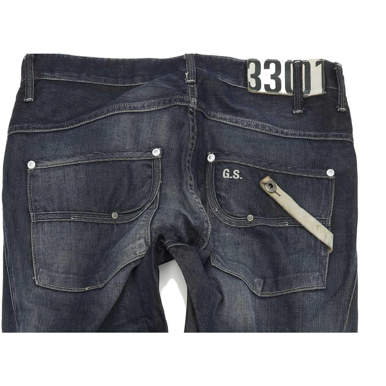 G-Star Hatch  Men Blue Tapered Regular Jeans W32 L36