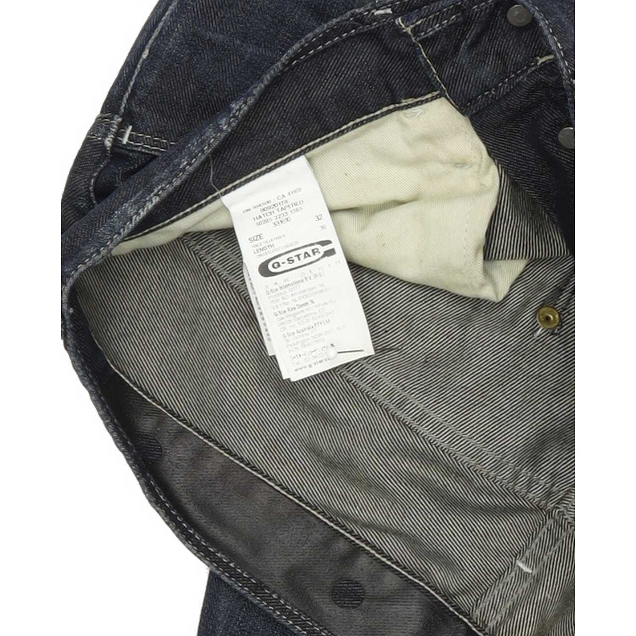 G-Star Hatch  Men Blue Tapered Regular Jeans W32 L36