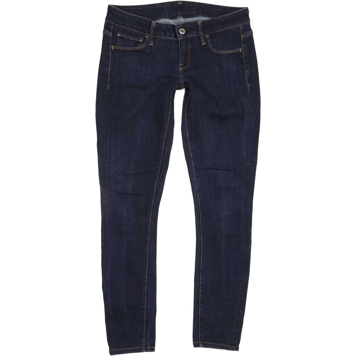 G-Star 3301 Deconst Women Blue Skinny Slim Stretch Jeans W28 L28