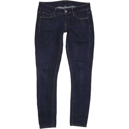 G-Star 3301 Deconst Women Blue Skinny Slim Stretch Jeans W28 L28