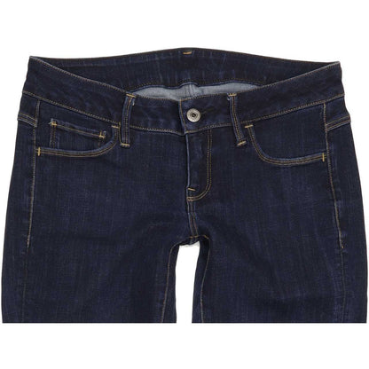 G-Star 3301 Deconst Women Blue Skinny Slim Stretch Jeans W28 L28