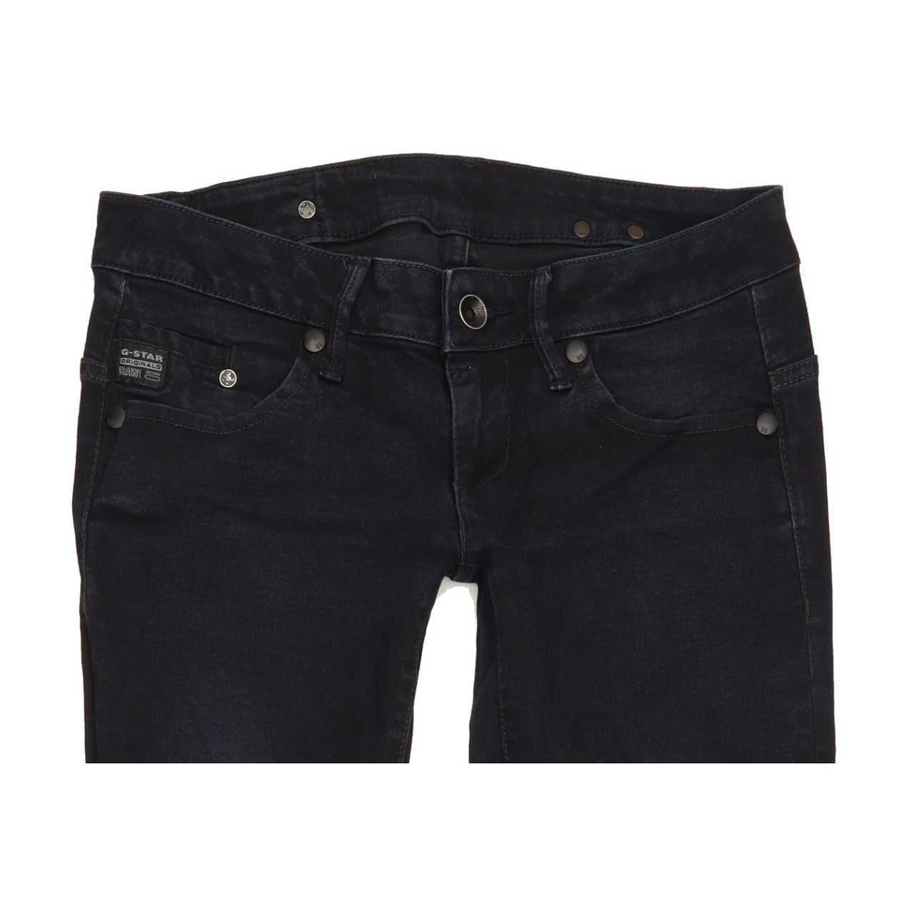G-Star Midge Women Blue Straight Slim Stretch Jeans W29 L30