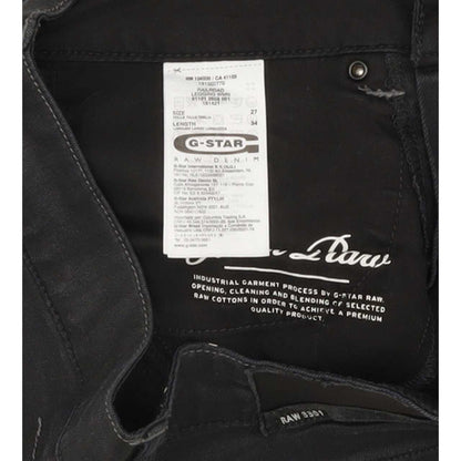 G-Star RailRoad Women Black Skinny Slim Stretch Jeans W27 L31