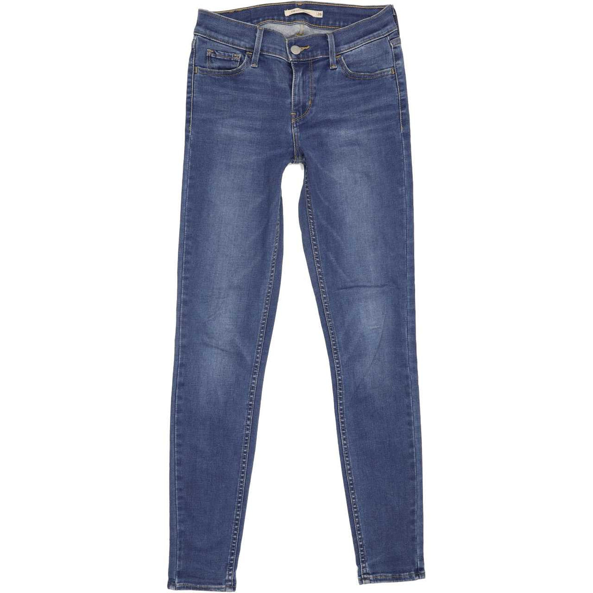 Levi's 710 Women Blue Skinny Regular Stretch Jeans W26 L29