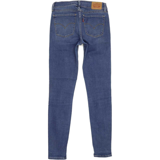 Levi's 710 Women Blue Skinny Regular Stretch Jeans W26 L29