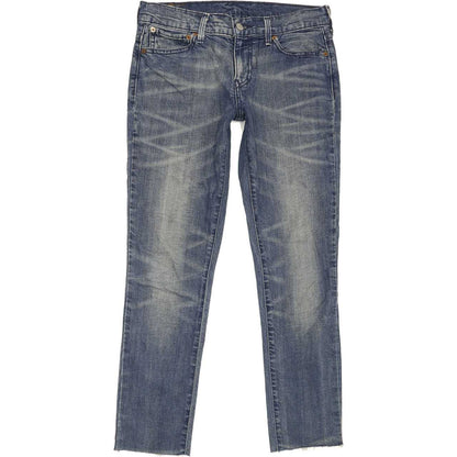 Levi's 601 Women Blue Straight Slim Stretch Jeans W26 L27