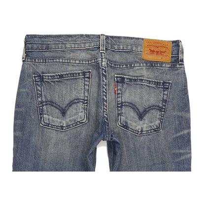 Levi's 601 Women Blue Straight Slim Stretch Jeans W26 L27