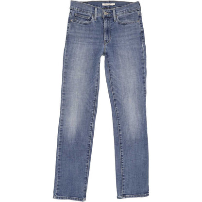 Levi's Slimming Women Blue Straight Regular Jeans W27 L29