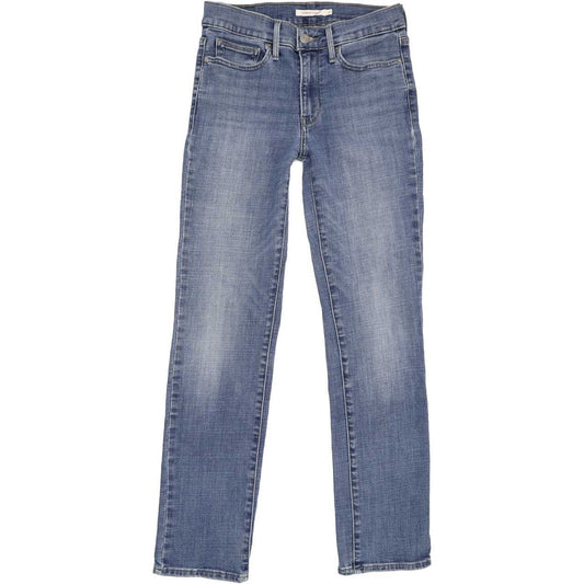 Levi's Slimming Women Blue Straight Regular Jeans W27 L29