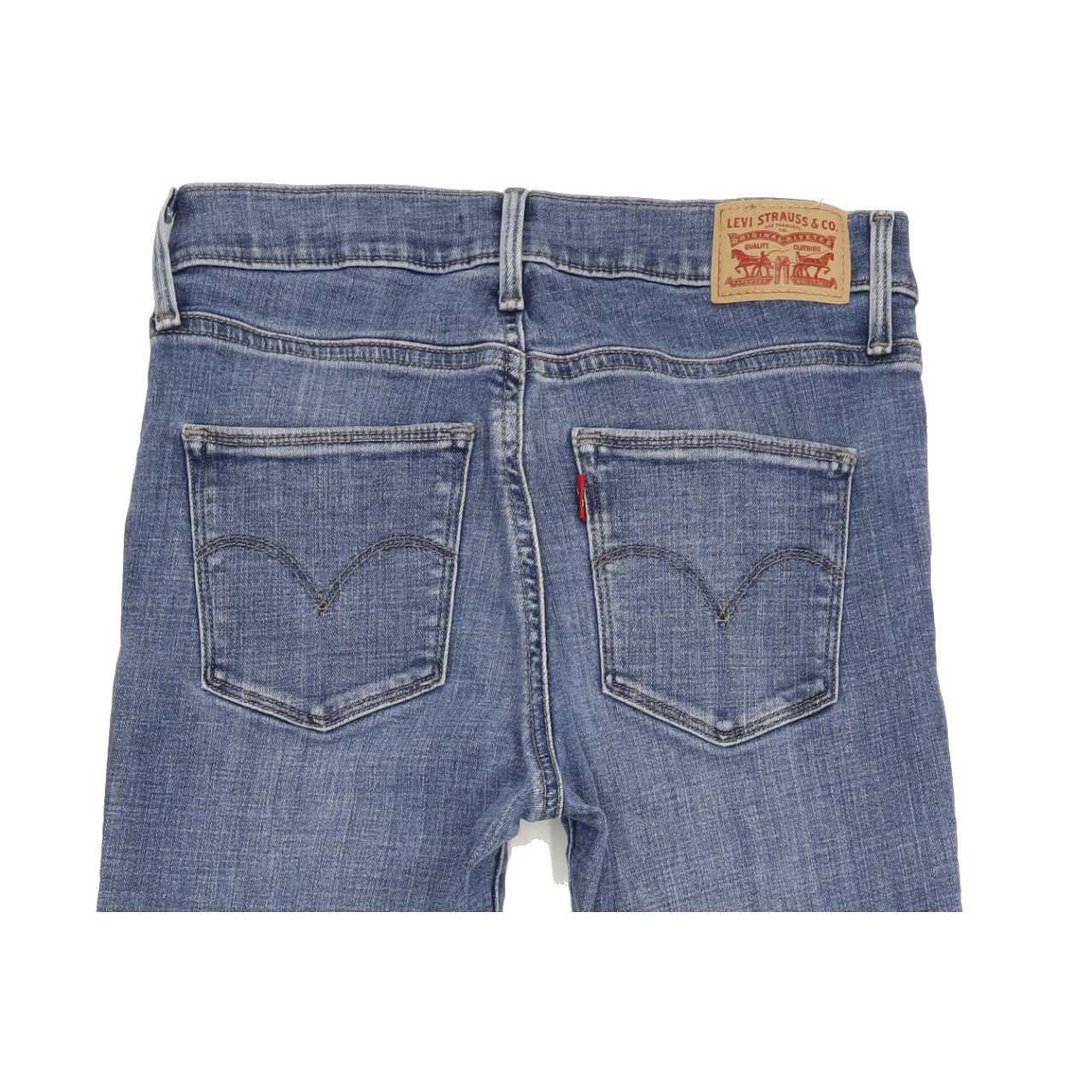 Levi's Slimming Women Blue Straight Regular Jeans W27 L29