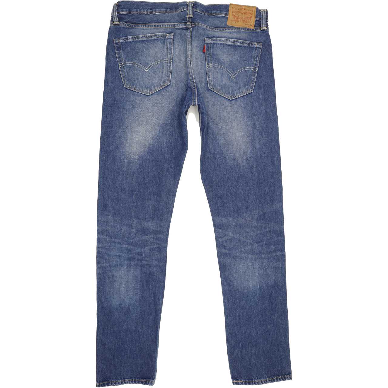 Levi's 511 Men Blue Straight Slim Jeans W36 L34