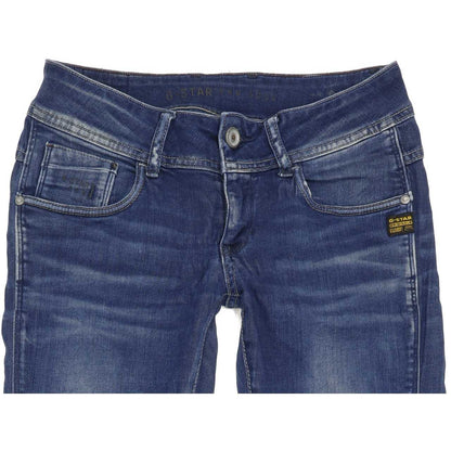 G-Star Midge Cody Women Blue Skinny Slim Jeans W26 L32