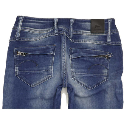 G-Star Midge Cody Women Blue Skinny Slim Jeans W26 L32