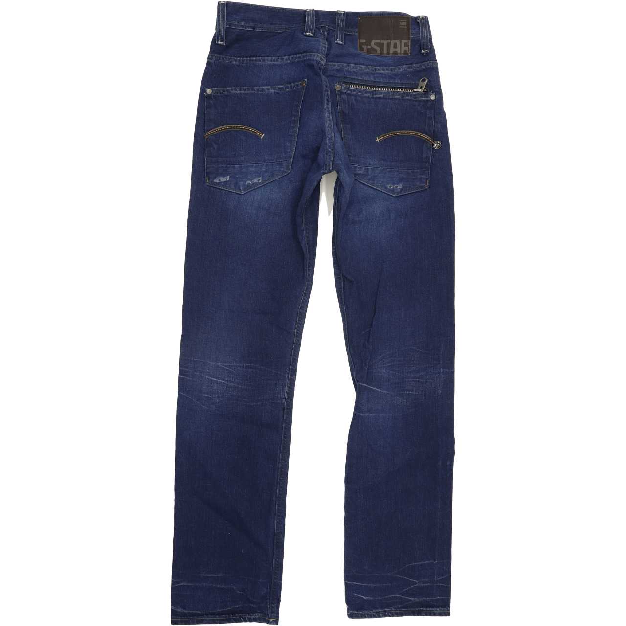G-Star Attacc Men Blue Straight Regular Jeans W28 L32