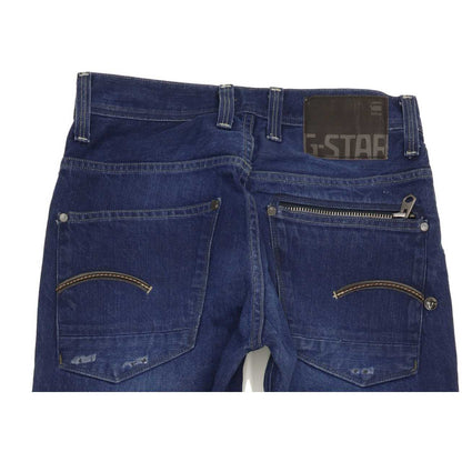 G-Star Attacc Men Blue Straight Regular Jeans W28 L32