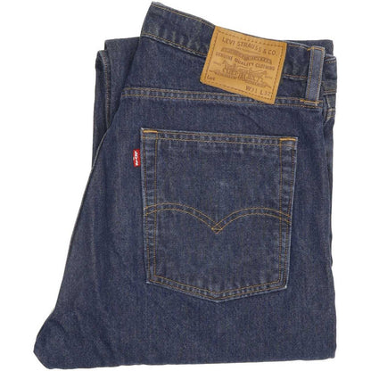 Levi's Men Blue Straight Regular Stretch Jeans W31 L29