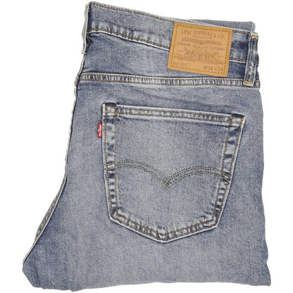 Levi's 511 Men Blue Straight Slim Jeans W36 L33