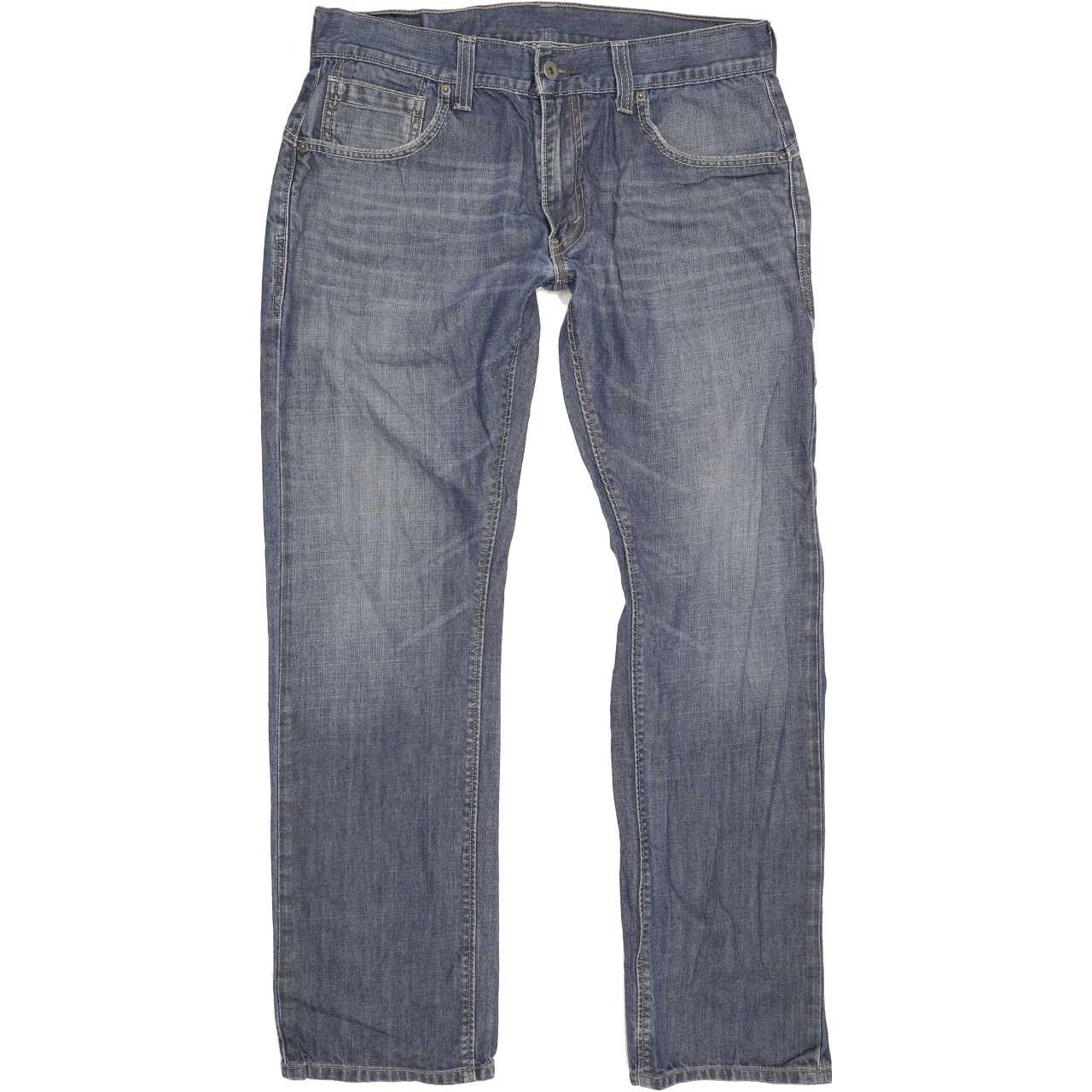 Levi's 514 Men Blue Straight Slim Jeans W34 L32