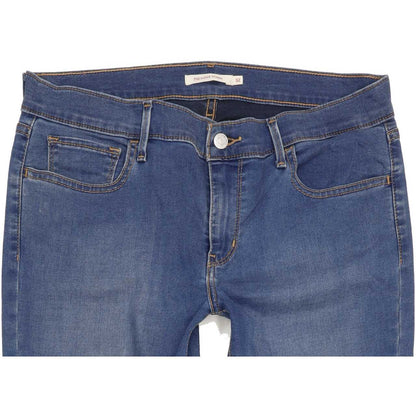Levi's 710 Women Blue Skinny Regular Jeans W32 L32