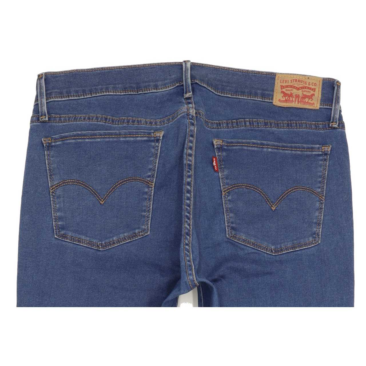 Levi's 710 Women Blue Skinny Regular Jeans W32 L32